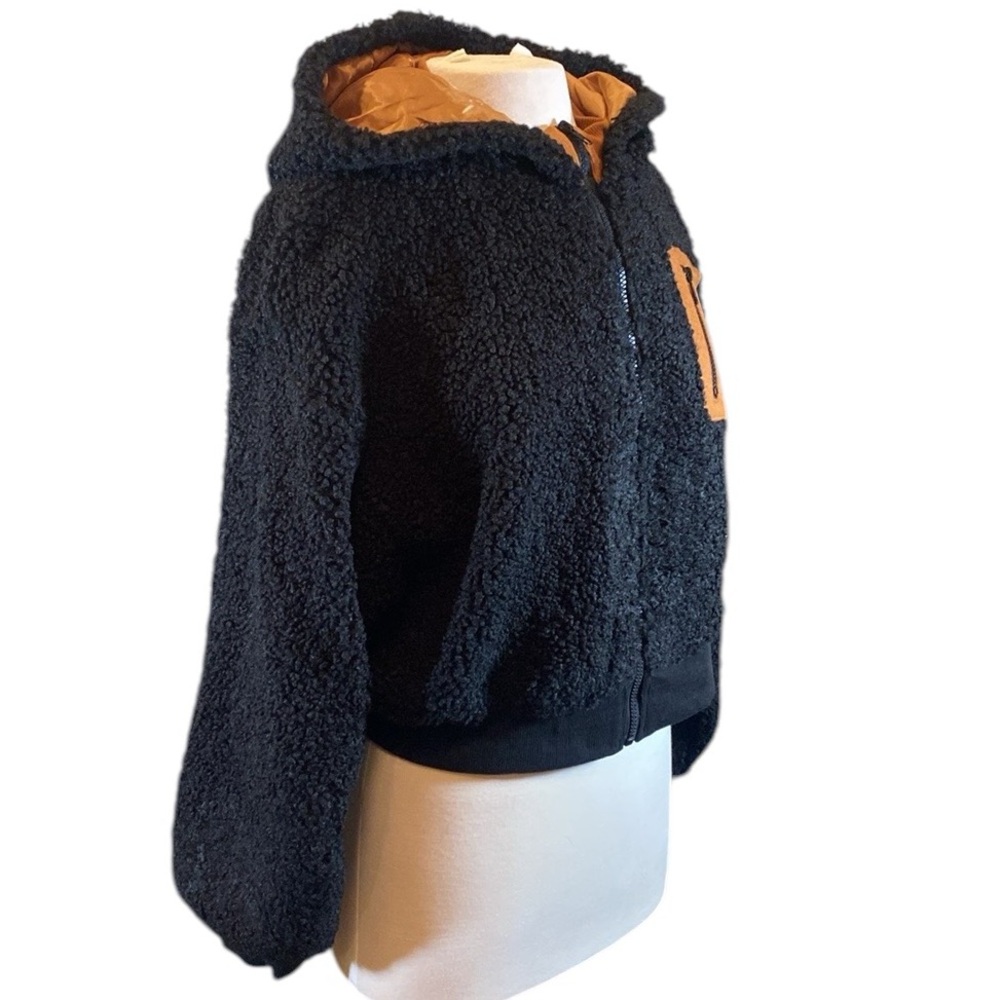 Ina Cropped Teddy Jacket - Picture 3 of 10